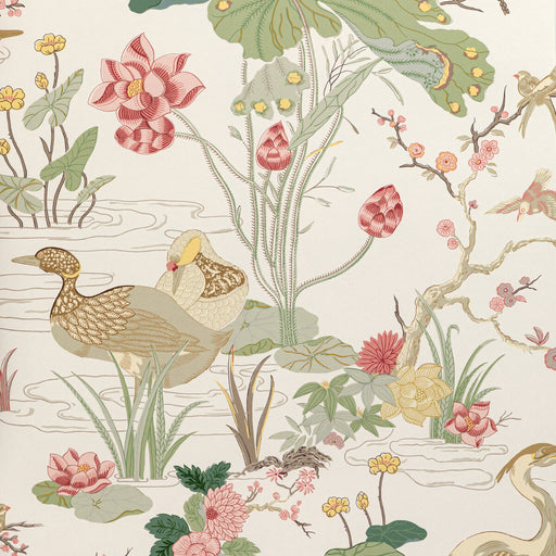 LEE JOFA - LUZON PAPER- SPRING - Wallcovering by the Roll SPRING