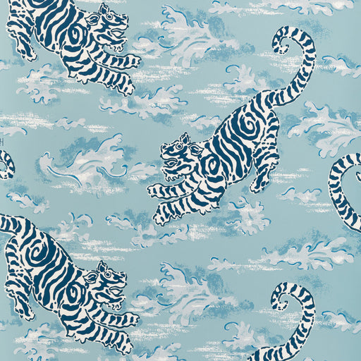LEE JOFA - BONGOL PAPER- SKY - Wallcovering by the Roll SKY