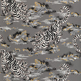 LEE JOFA - BONGOL PAPER- CHARCOAL - Wallcovering by the Roll