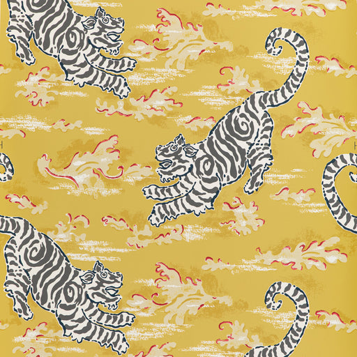 LEE JOFA - BONGOL PAPER- CITRINE - Wallcovering by the Roll CITRINE