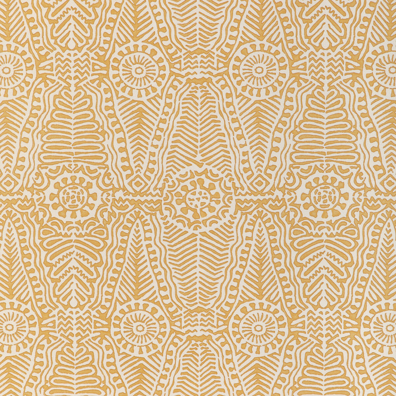 LEE JOFA - DRAYTON PAPER- MAIZE - Wallcovering by the Roll MAIZE