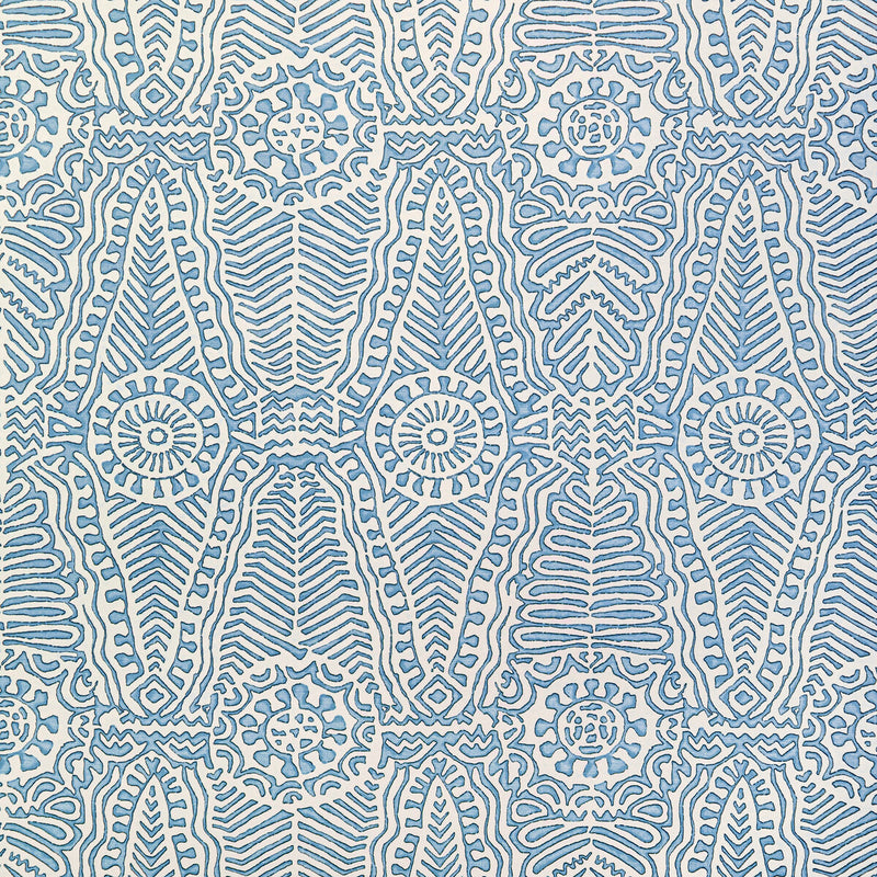 LEE JOFA - DRAYTON PAPER- DENIM - Wallcovering by the Roll DENIM