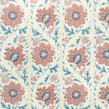 LEE JOFA - CALICO VINE WP- BLUE RED - Wallcovering by the Roll