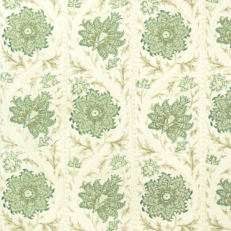 LEE JOFA - CALICO VINE WP- GREENERY - Wallcovering by the Roll GREENERY