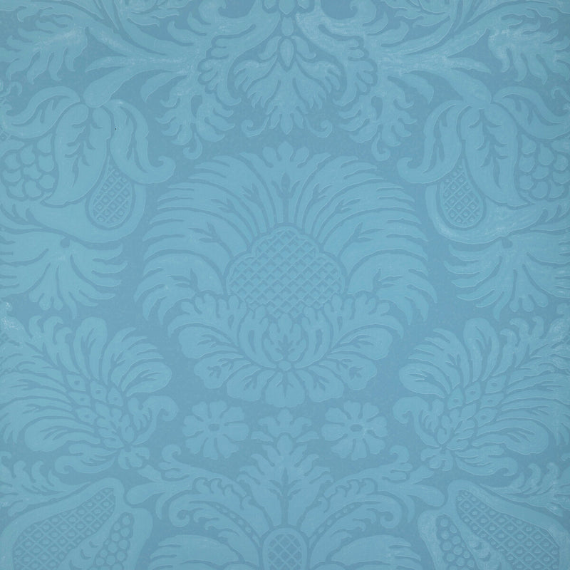 LEE JOFA - HANCOCK PAPER- BLUE - Wallcovering by the Roll BLUE
