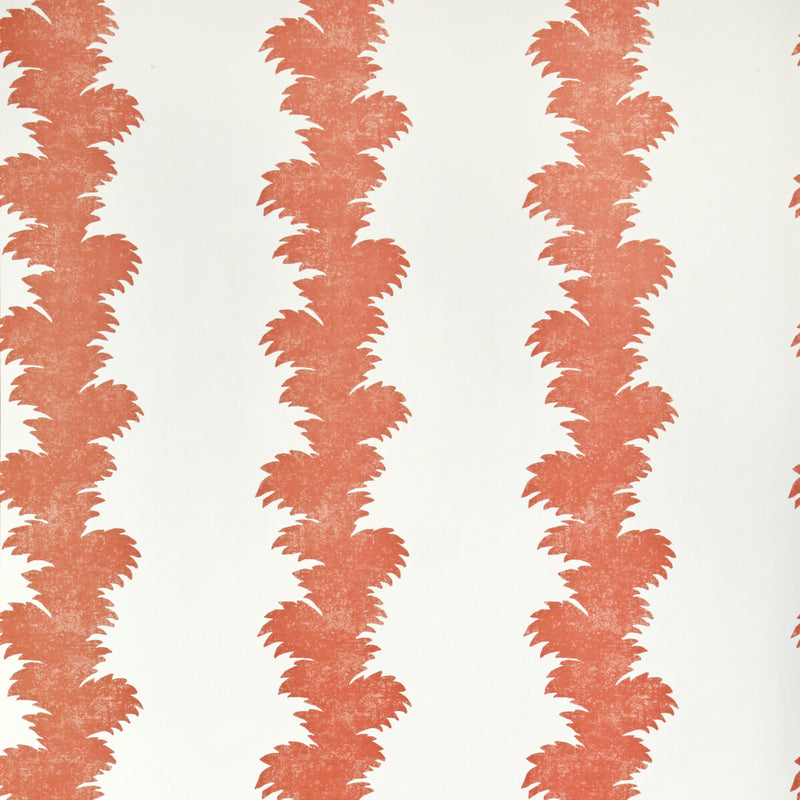 LEE JOFA - PALMYRA WP- ORANGE - Wallcovering by the Roll ORANGE