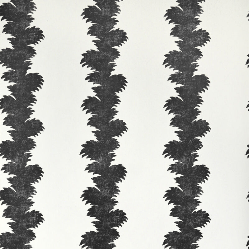 LEE JOFA - PALMYRA WP- BLACK - Wallcovering by the Roll BLACK