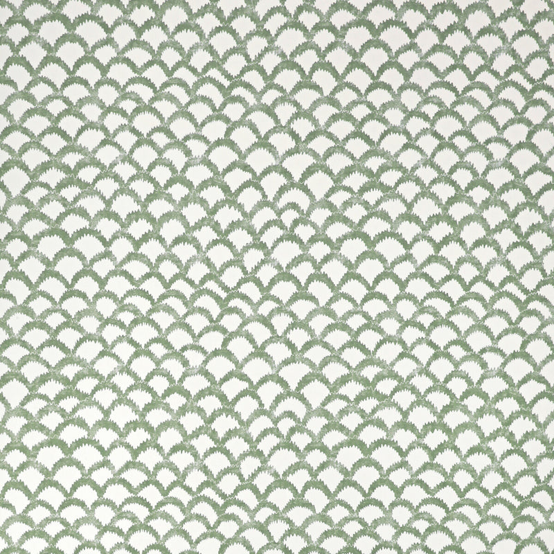 LEE JOFA - ROCHE WP- GREEN - Wallcovering by the Roll GREEN