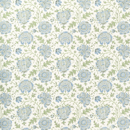 LEE JOFA - INDIENNES FLORAL WP- SEA - Wallcovering by the Roll SEA