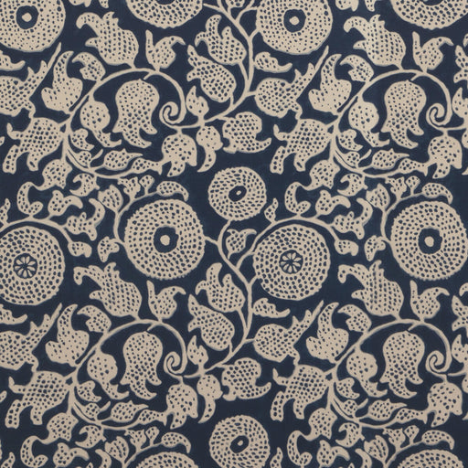 LEE JOFA - ELDORA- INDIGO - Wallcovering by the Roll INDIGO