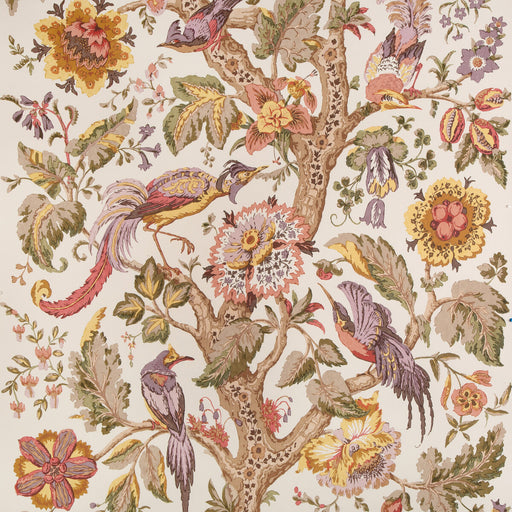 LEE JOFA - TREE OF LIFE WP- GOLDEN/MOSS - Wallcovering by the Roll GOLDEN/MOSS