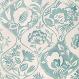LEE JOFA - CALATHEA PAPER- AQUA - Wallcovering by the Roll