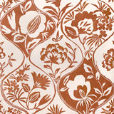 LEE JOFA - CALATHEA PAPER- CLAY - Wallcovering by the Roll