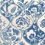 LEE JOFA - CALATHEA PAPER- BLUE - Wallcovering by the Roll