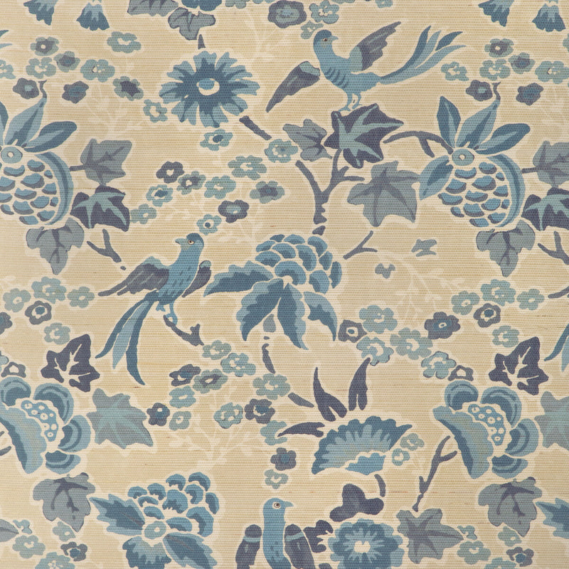 LEE JOFA - POSY PAPER- SAND/SKY - Wallcovering by the Roll SAND/SKY