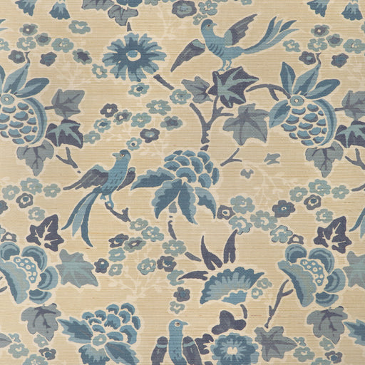 LEE JOFA - POSY PAPER- SAND/SKY - Wallcovering by the Roll SAND/SKY