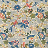 LEE JOFA - POSY PAPER- BLUE/MULTI - Wallcovering by the Roll