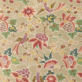 LEE JOFA - POSY PAPER- BERRY/LEAF - Wallcovering by the Roll