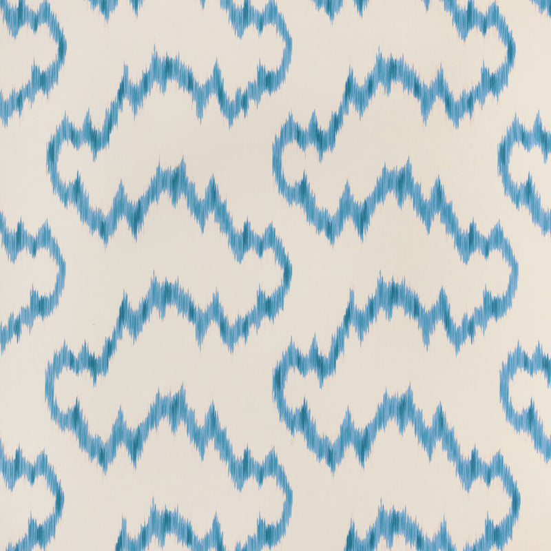 LEE JOFA - MALLORCAN IKAT WP- DELFT - Wallcovering by the Roll DELFT