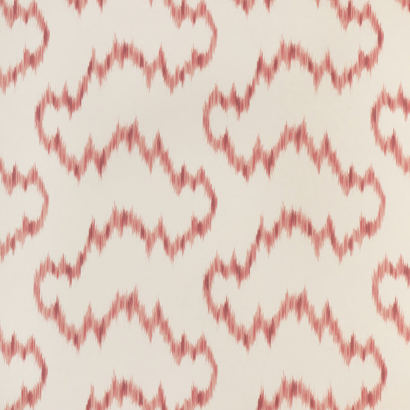 LEE JOFA - MALLORCAN IKAT WP- BERRY - Wallcovering by the Roll BERRY