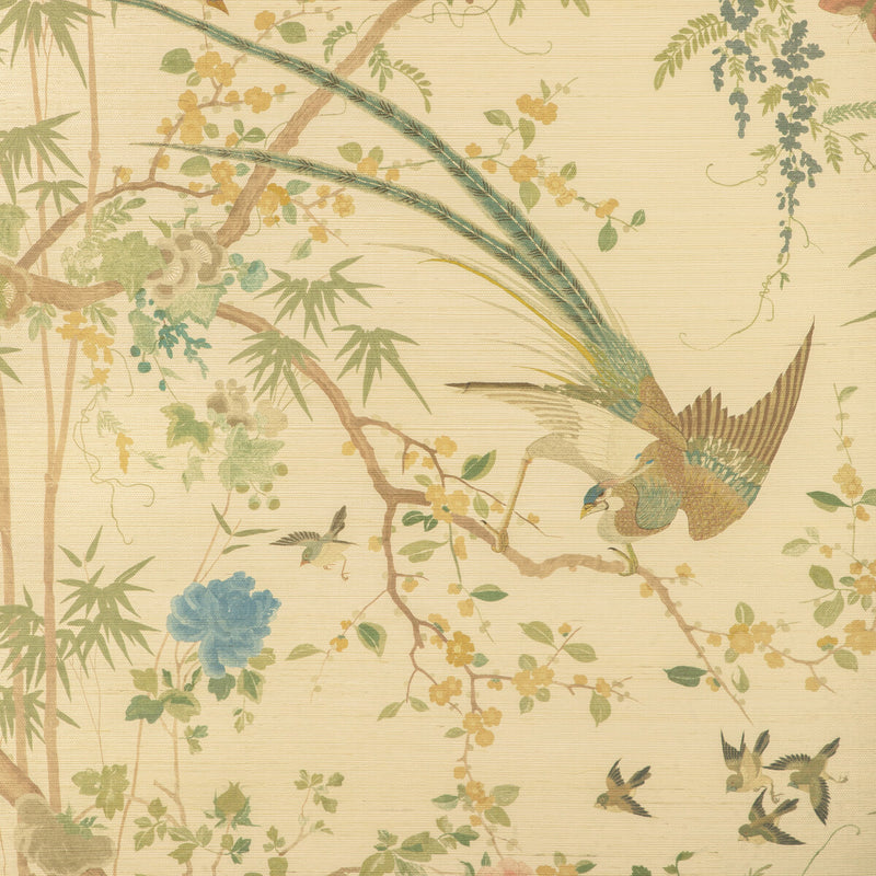 LEE JOFA - MANDALAY SISAL- SPRING - Wallcovering by the Roll SPRING