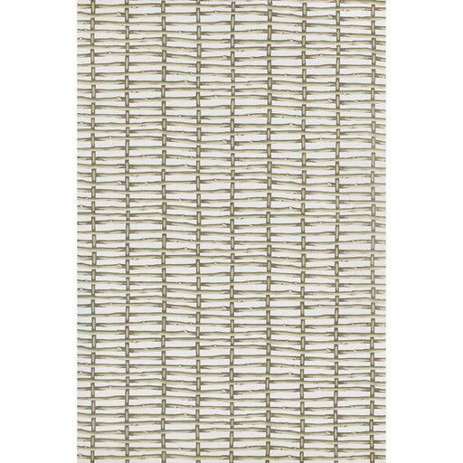 LEE JOFA - TWIG FENCE WP- GREEN - Wallcovering by the Roll GREEN