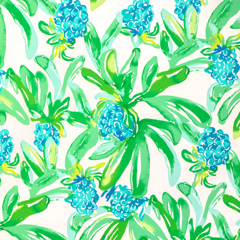 LEE JOFA - ISLAND EXOTIC WP- BLUE - Wallcovering by the Roll BLUE