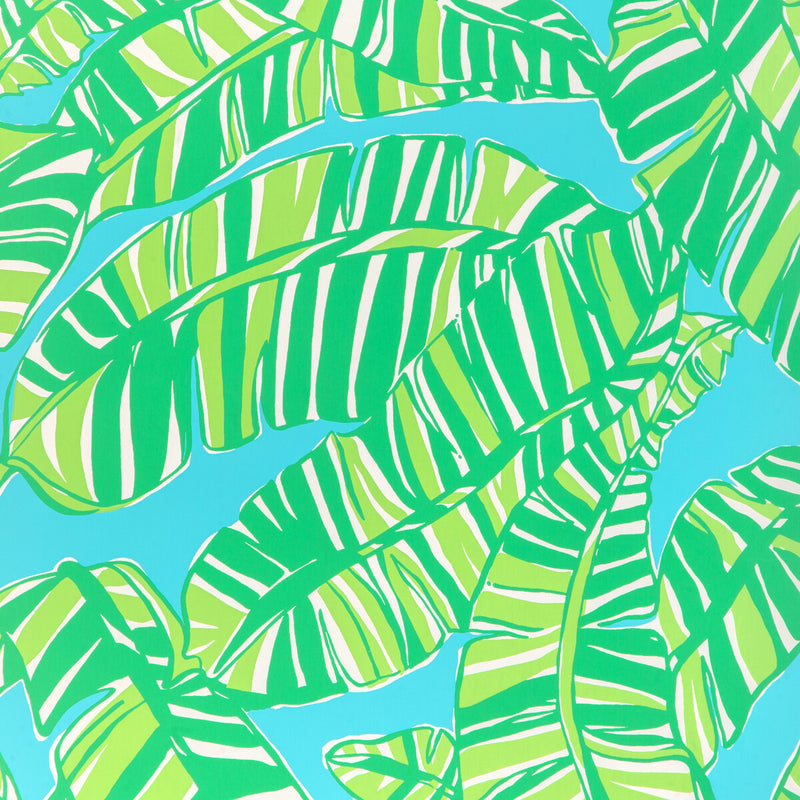 LEE JOFA - GO BANANAS WP- SEA/GREEN - Wallcovering by the Roll SEA/GREEN
