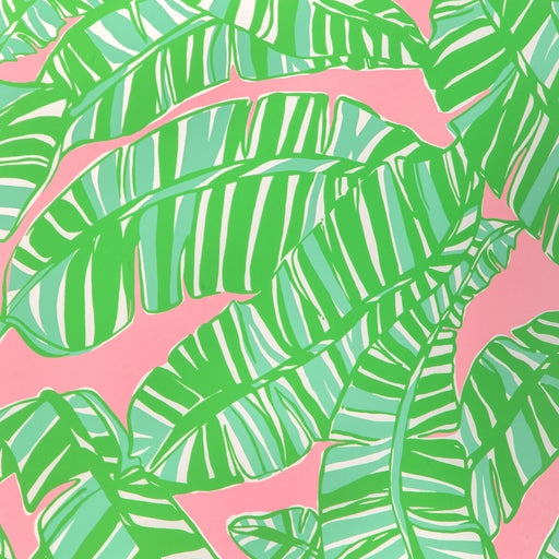 LEE JOFA - GO BANANAS WP- PINK/GREEN - Wallcovering by the Roll PINK/GREEN
