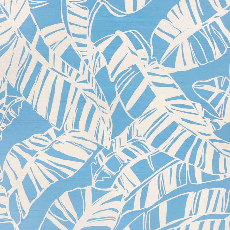 LEE JOFA - JUST BANANAS GC- BLUE - Wallcovering by the Roll BLUE