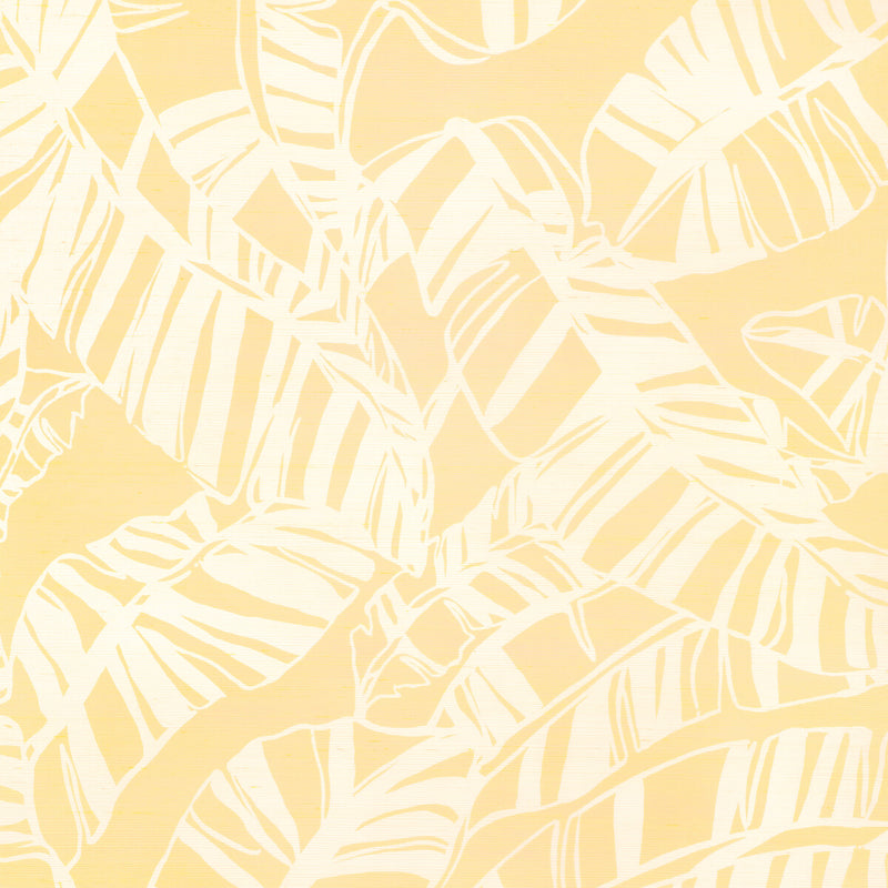 LEE JOFA - JUST BANANAS GC- SAND - Wallcovering by the Roll SAND