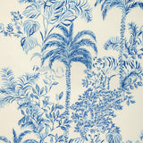LEE JOFA - TIGER QUEEN WP- INDIGO - Wallcovering by the Roll