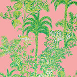 LEE JOFA - TIGER QUEEN WP- PINK - Wallcovering by the Roll