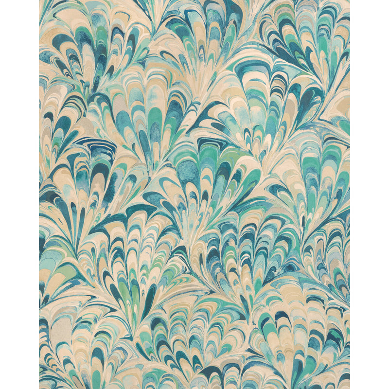 LEE JOFA - ELLIS PAPER- OCEAN - Wallcovering by the Roll OCEAN