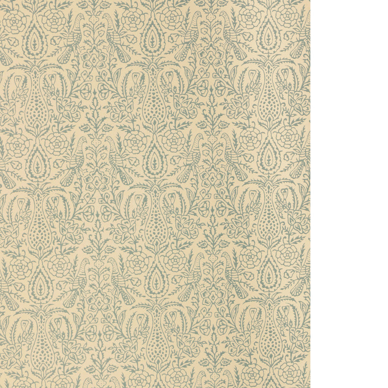 LEE JOFA - HAVEN WC - AQUA - Wallpaper By The ROLL
