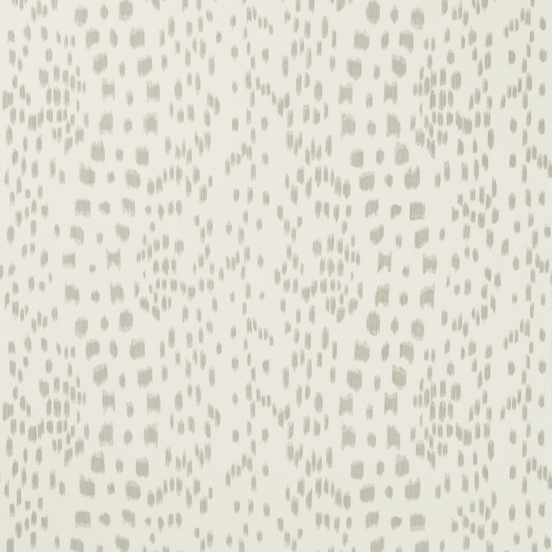 BRUNSCHWIG & FILS - LES TOUCHES- GREY - Wallcovering by the Roll GREY
