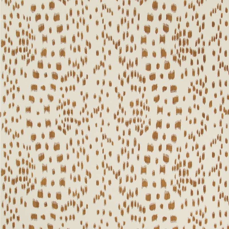 BRUNSCHWIG & FILS - LES TOUCHES- TAN - Wallcovering by the Roll TAN