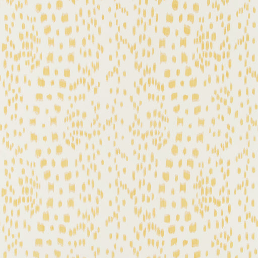 BRUNSCHWIG & FILS - LES TOUCHES- CANARY - Wallcovering by the Roll CANARY