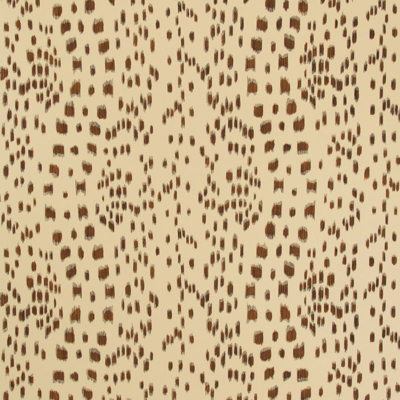 BRUNSCHWIG & FILS - LES TOUCHES- BROWN - Wallcovering by the Roll BROWN