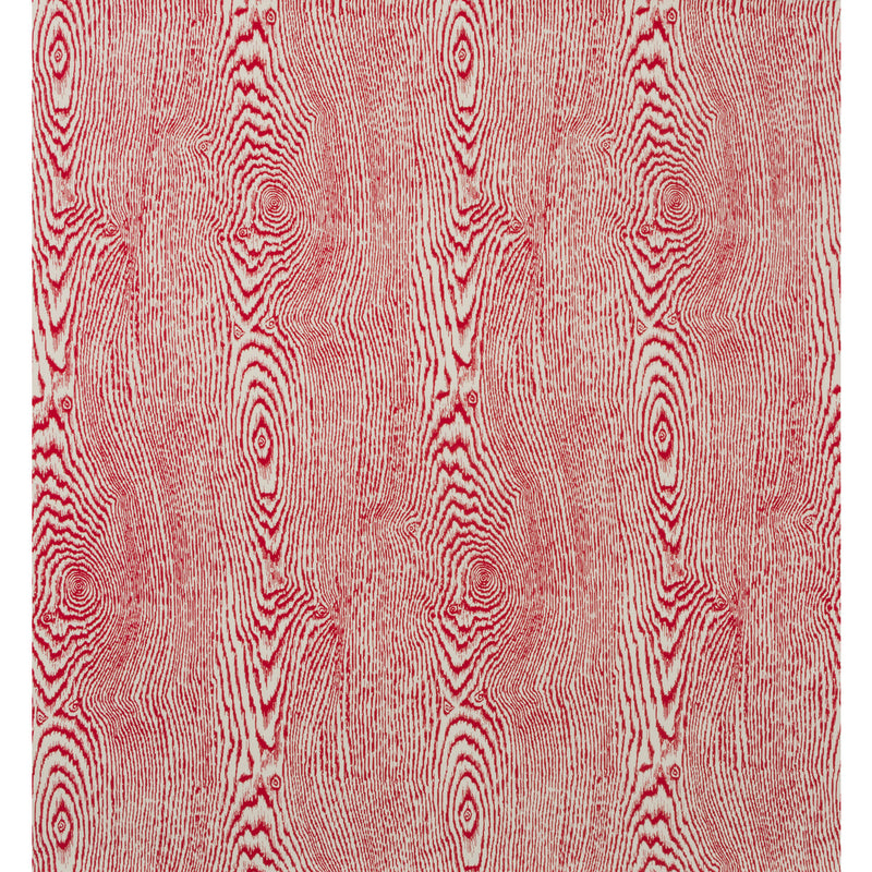 BRUNSCHWIG & FILS - WOOD- CARDINAL - Wallcovering by the Roll CARDINAL