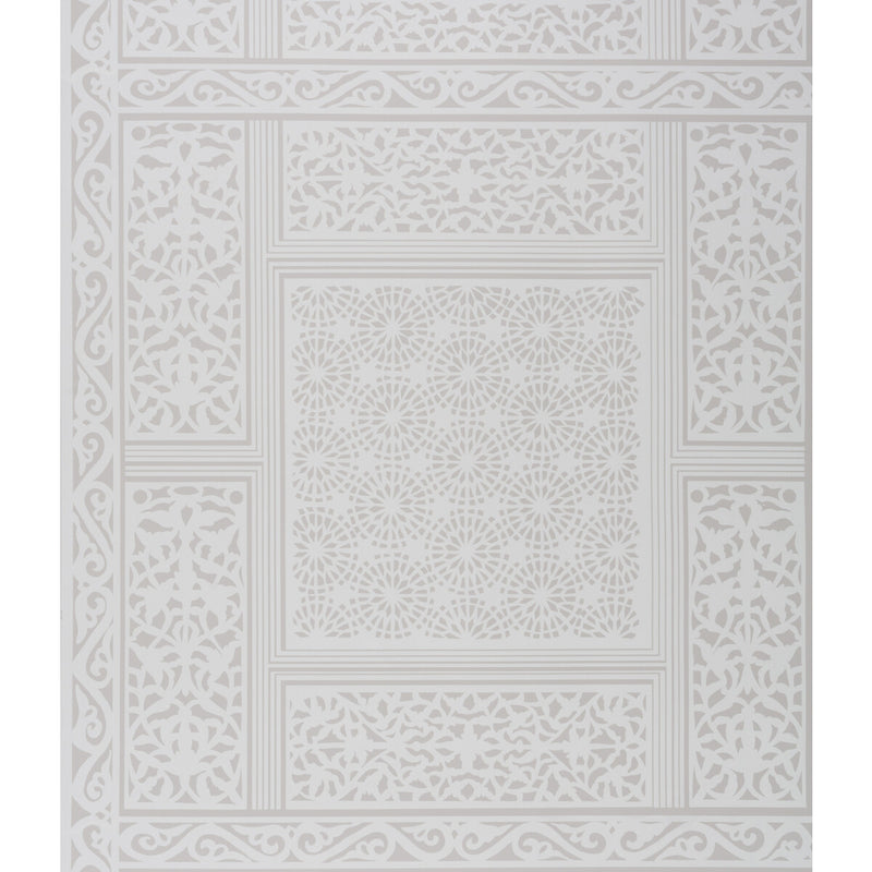 BRUNSCHWIG & FILS - BOMBAY- DOVE - Wallcovering by the Roll DOVE