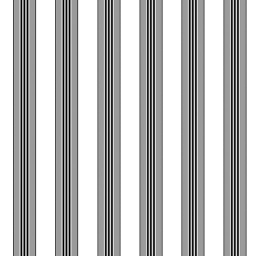 BRUNSCHWIG & FILS - RAYURE LIONE- GREY - Wallcovering by the Yard GREY