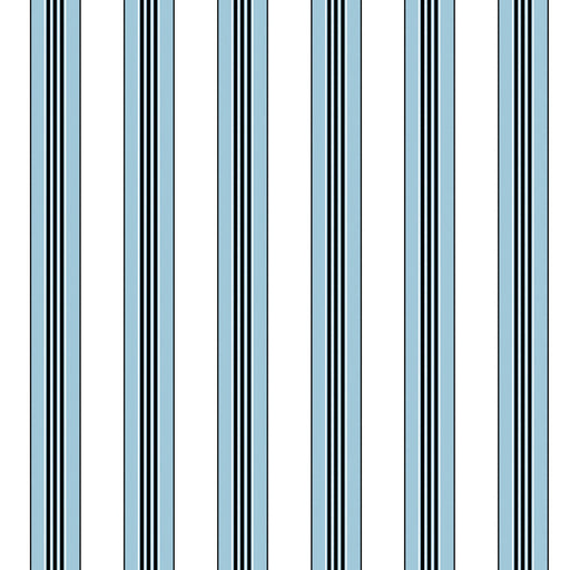 BRUNSCHWIG & FILS - RAYURE LIONE- CIEL - Wallcovering by the Yard CIEL