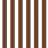 BRUNSCHWIG & FILS - RAYURE LIONE- CHOCOLATE - Wallcovering by the Yard