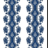 BRUNSCHWIG & FILS - COPPELIA- BLUE - Wallcovering by the Yard