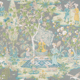 BRUNSCHWIG & FILS - LODI GARDEN- GREY - Wallcovering by the Roll
