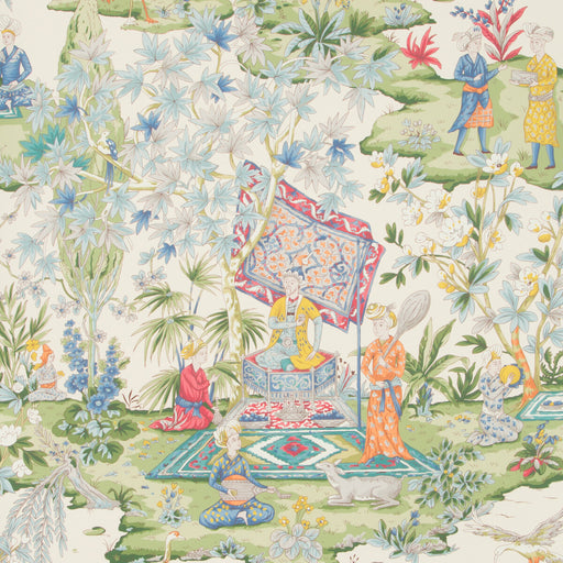 BRUNSCHWIG & FILS - LODI GARDEN- IVORY - Wallcovering by the Roll IVORY
