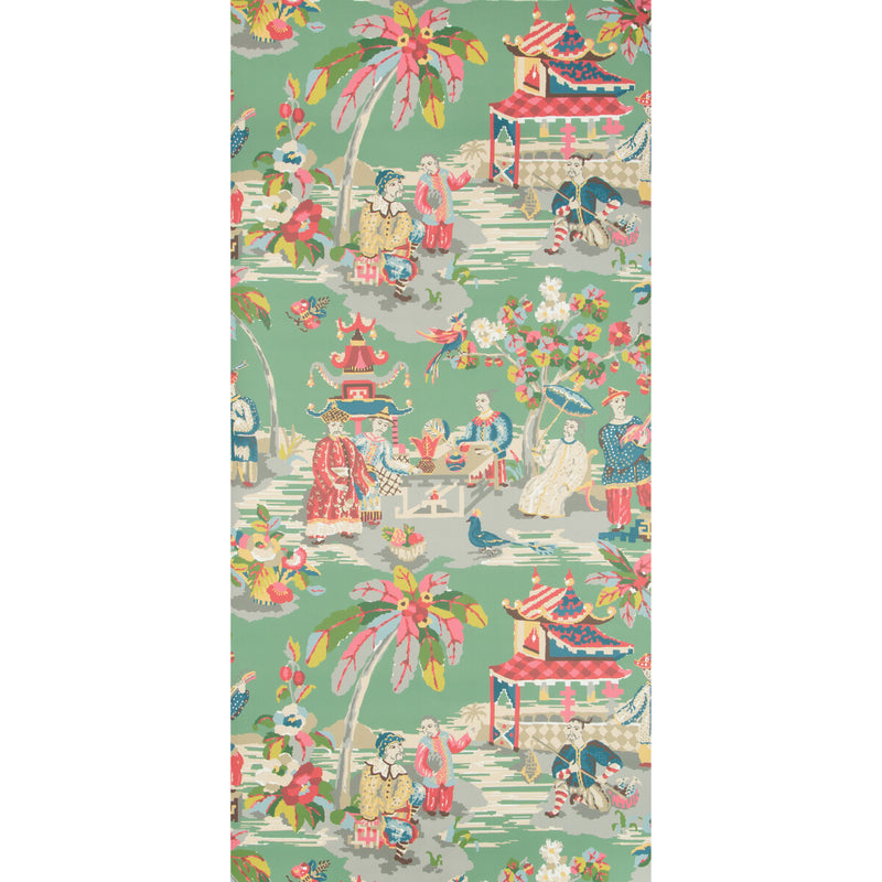 BRUNSCHWIG & FILS - XIAN- JADE - Wallcovering by the Roll JADE
