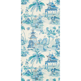 BRUNSCHWIG & FILS - XIAN- PORCELAIN - Wallcovering by the Roll