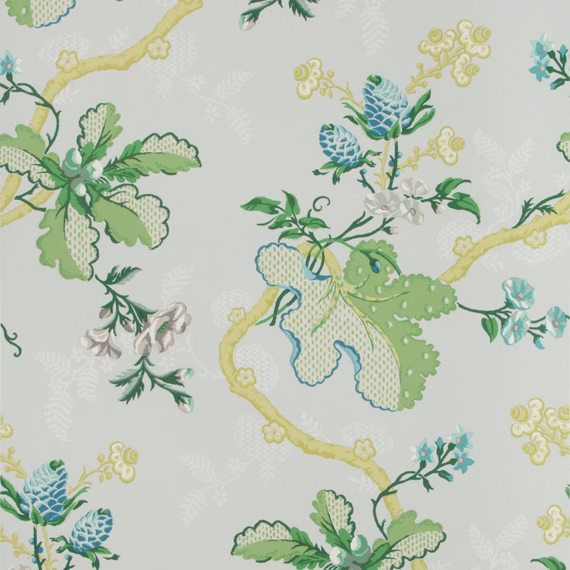 BRUNSCHWIG & FILS - FABRIANO- GREY - Wallcovering by the Roll GREY